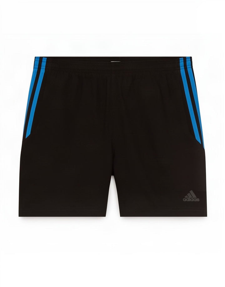 Pantaloncini sportivi Adidas Clima 365 da uomo grandi in poliestere nero