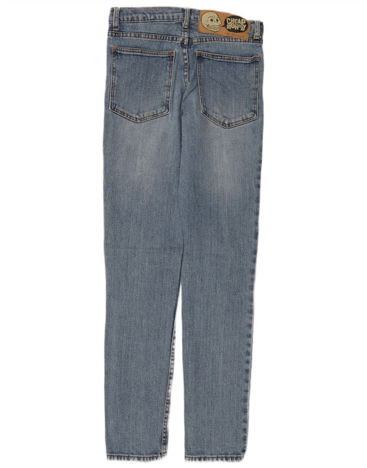 CHEAP MONDAY Jeans slim da uomo W28 L32 cotone blu
