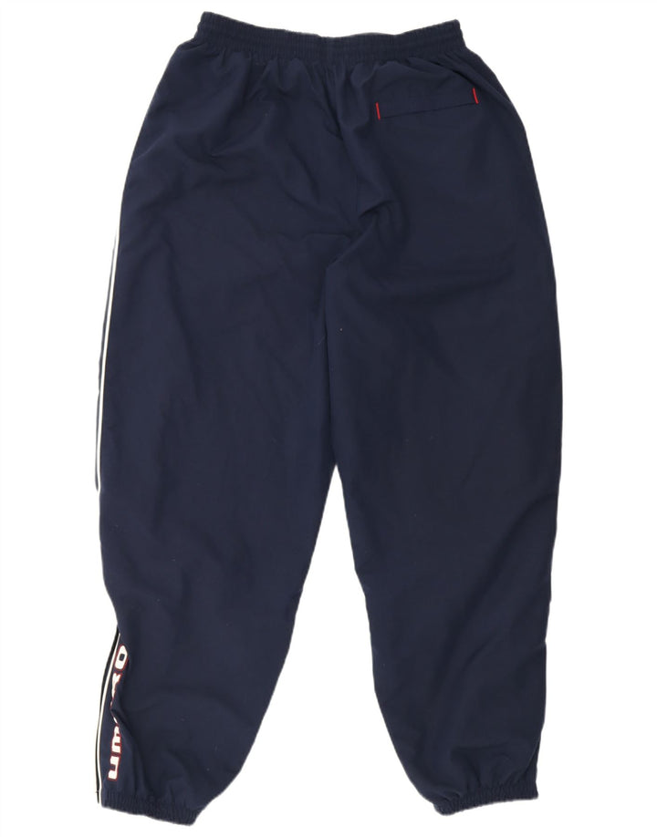 Pantaloni da tuta con grafica da uomo Umbro Joggers XL poliestere blu navy