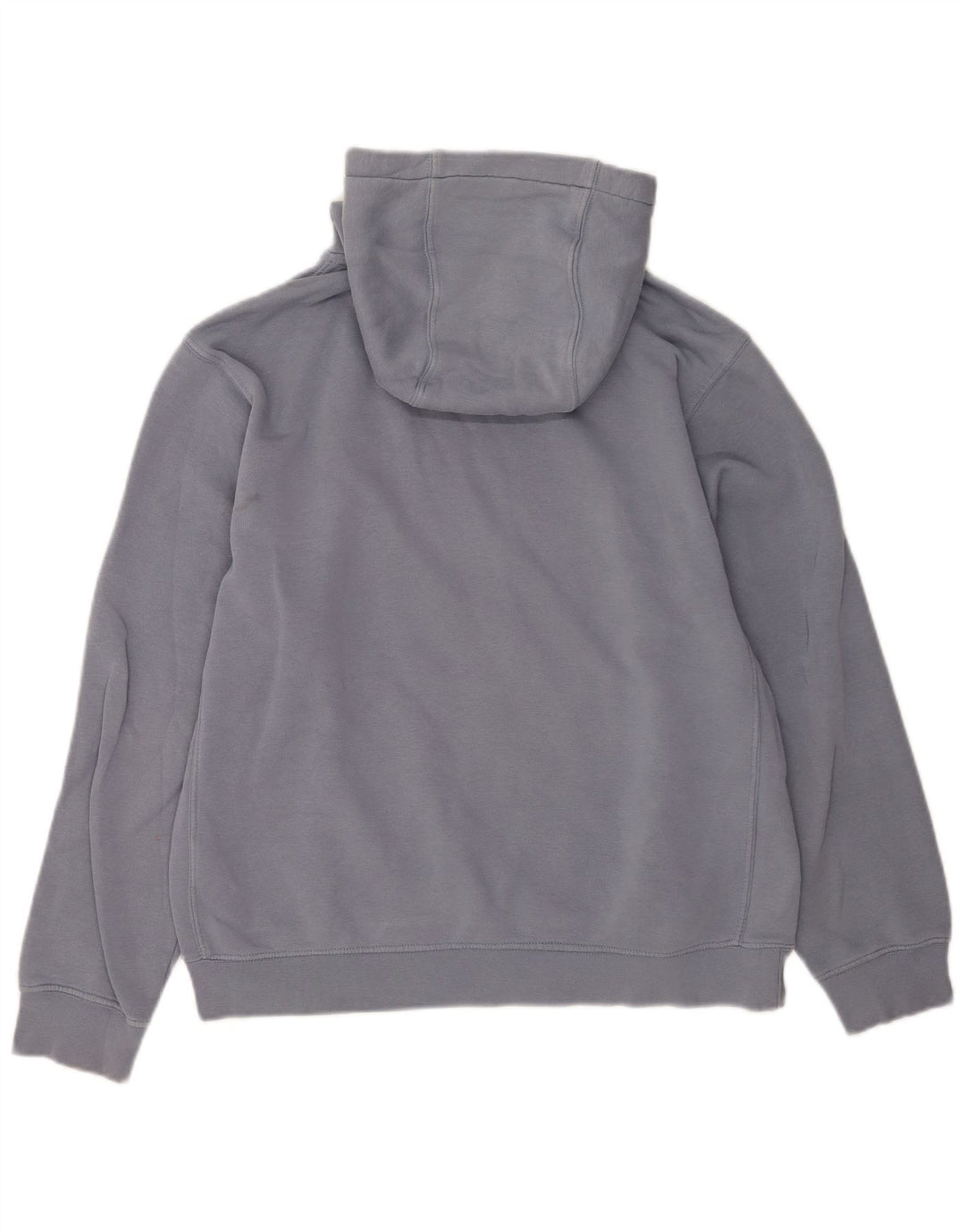 Felpa con cappuccio da uomo Nike in cotone blu medio
