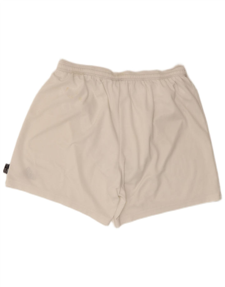 Pantaloncini sportivi Adidas Climalite da uomo 2XL poliestere bianco