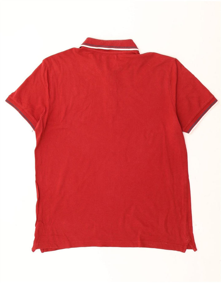 Polo Diadora Uomo XL Rosso Cotone