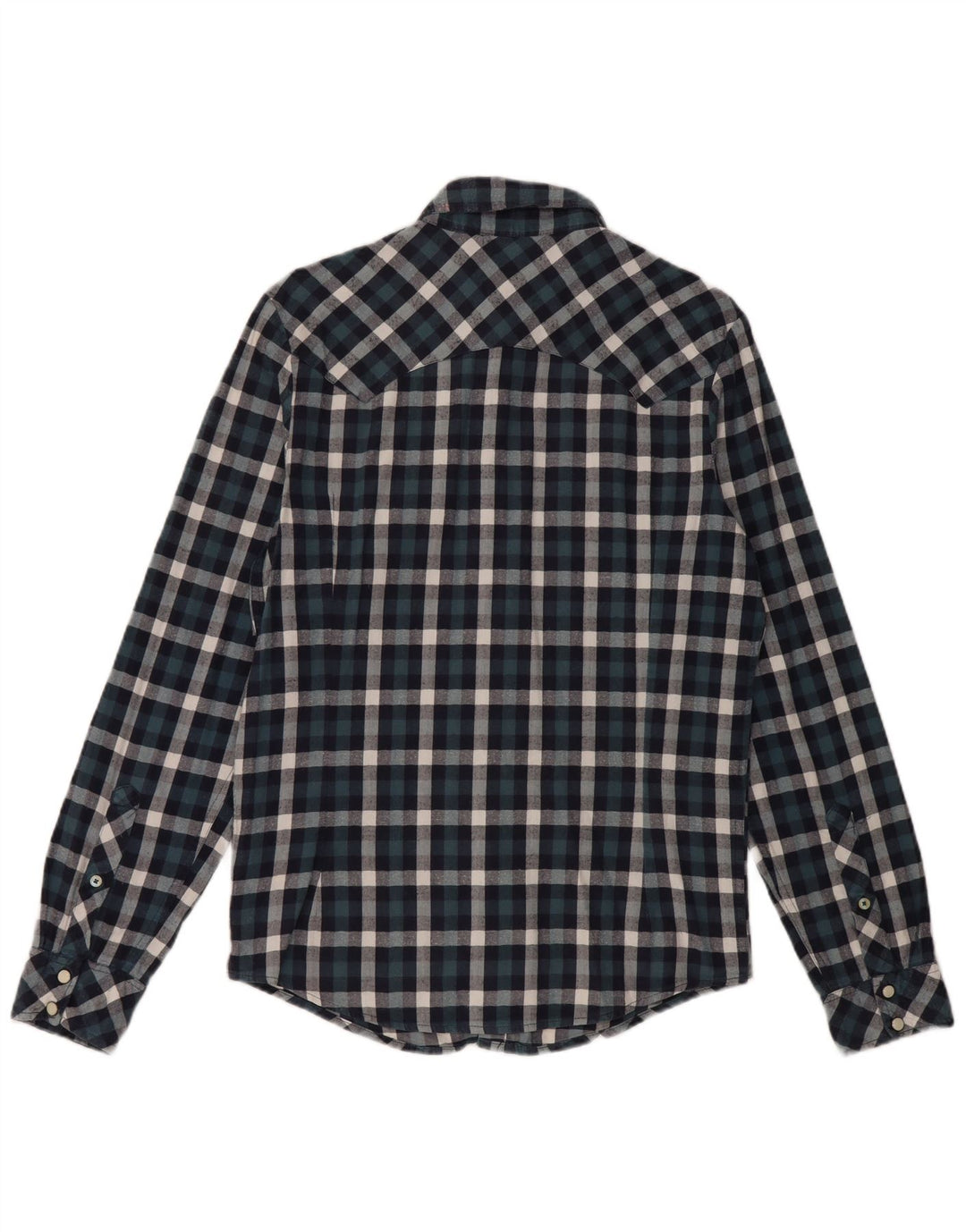 Camicia Lee da uomo slim fit in cotone a quadri piccoli blu