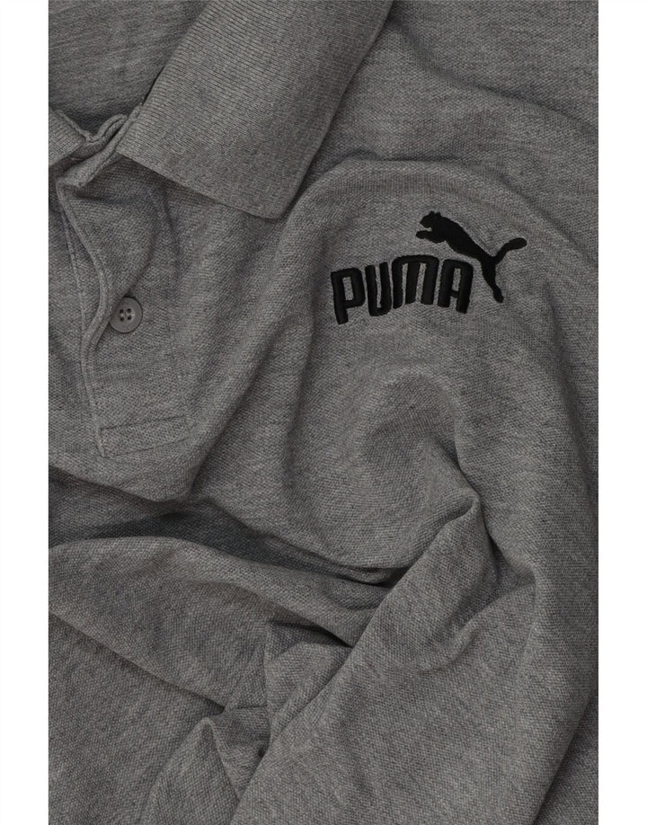 Polo Puma Uomo XL Grigia