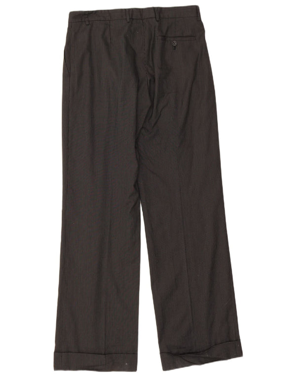 Pantaloni casual da donna Cerruti 1881 con pegged IT 44 medio W32 L34 nero