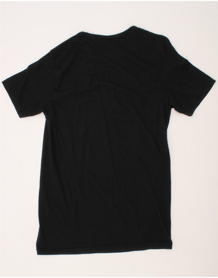 KAPPA Boys Graphic T-Shirt Top 8-9 Years Small  Black Cotton Vintage Kappa and Second-Hand Kappa from Messina Hembry 