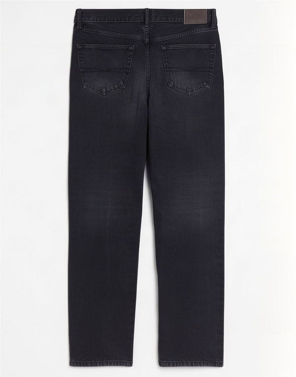 Jeans dritti da uomo Arkansas Hugo Boss W34 L32 cotone blu navy
