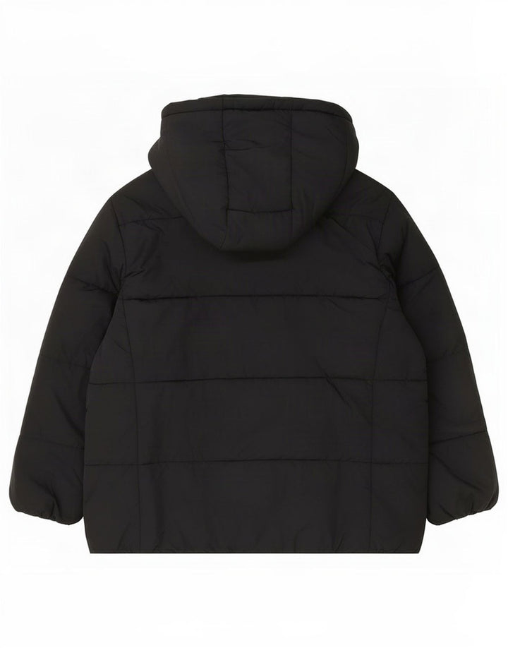Giacca imbottita con cappuccio da donna Marks & Spencer UK 22 3XL poliestere nero