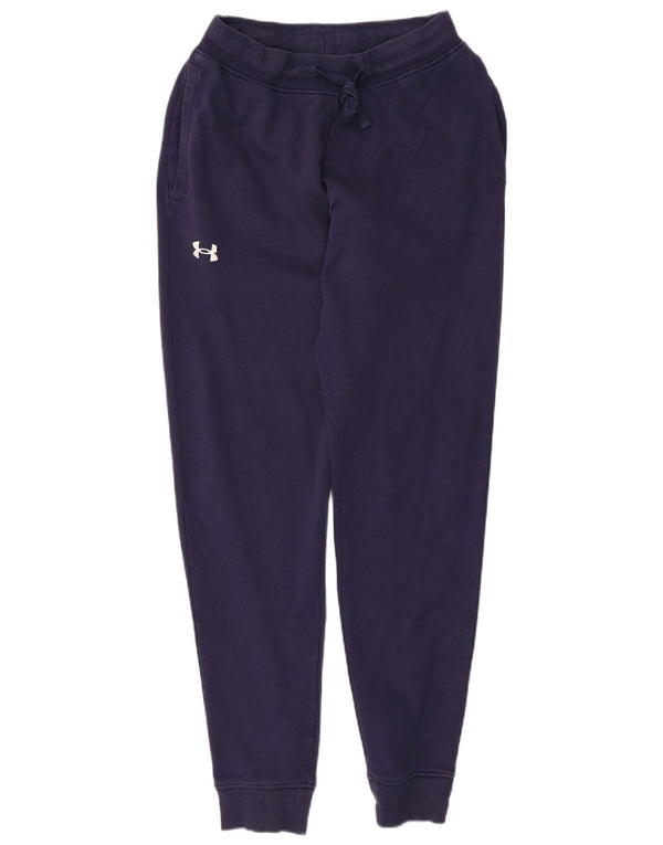Pantaloni da tuta da donna Under Armour da jogging UK 12 medio blu navy