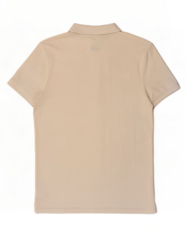 Polo Gant da uomo vestibilità regolare, taglia grande, in cotone bianco
