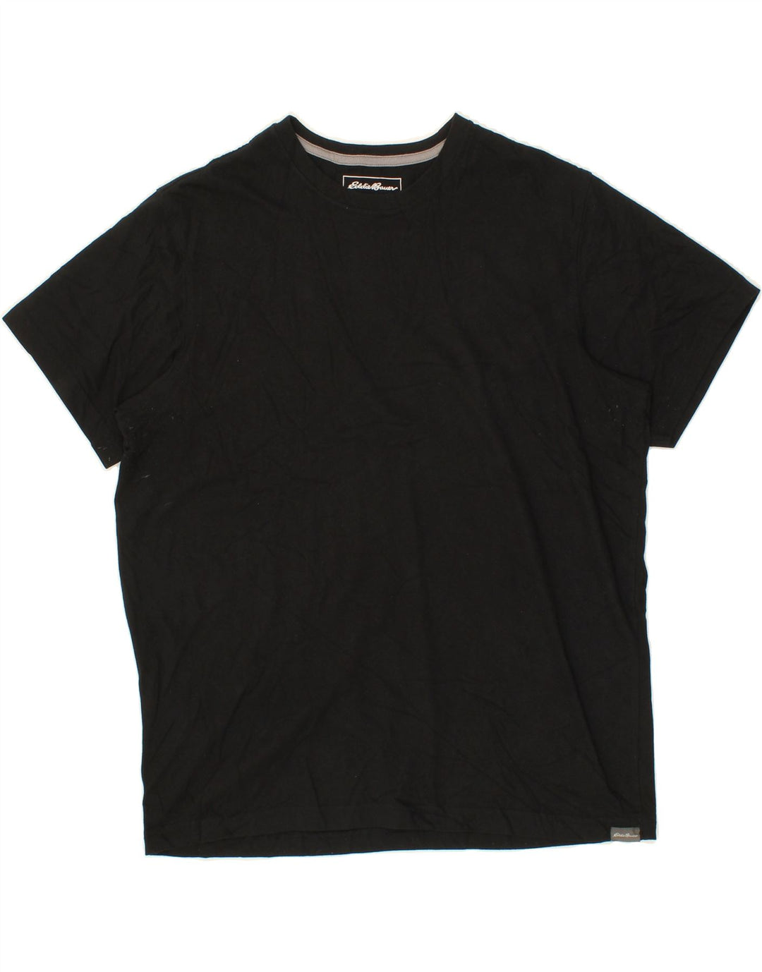 EDDIE BAUER Mens T-Shirt Top Large Black Cotton Vintage Eddie Bauer and Second-Hand Eddie Bauer from Messina Hembry 