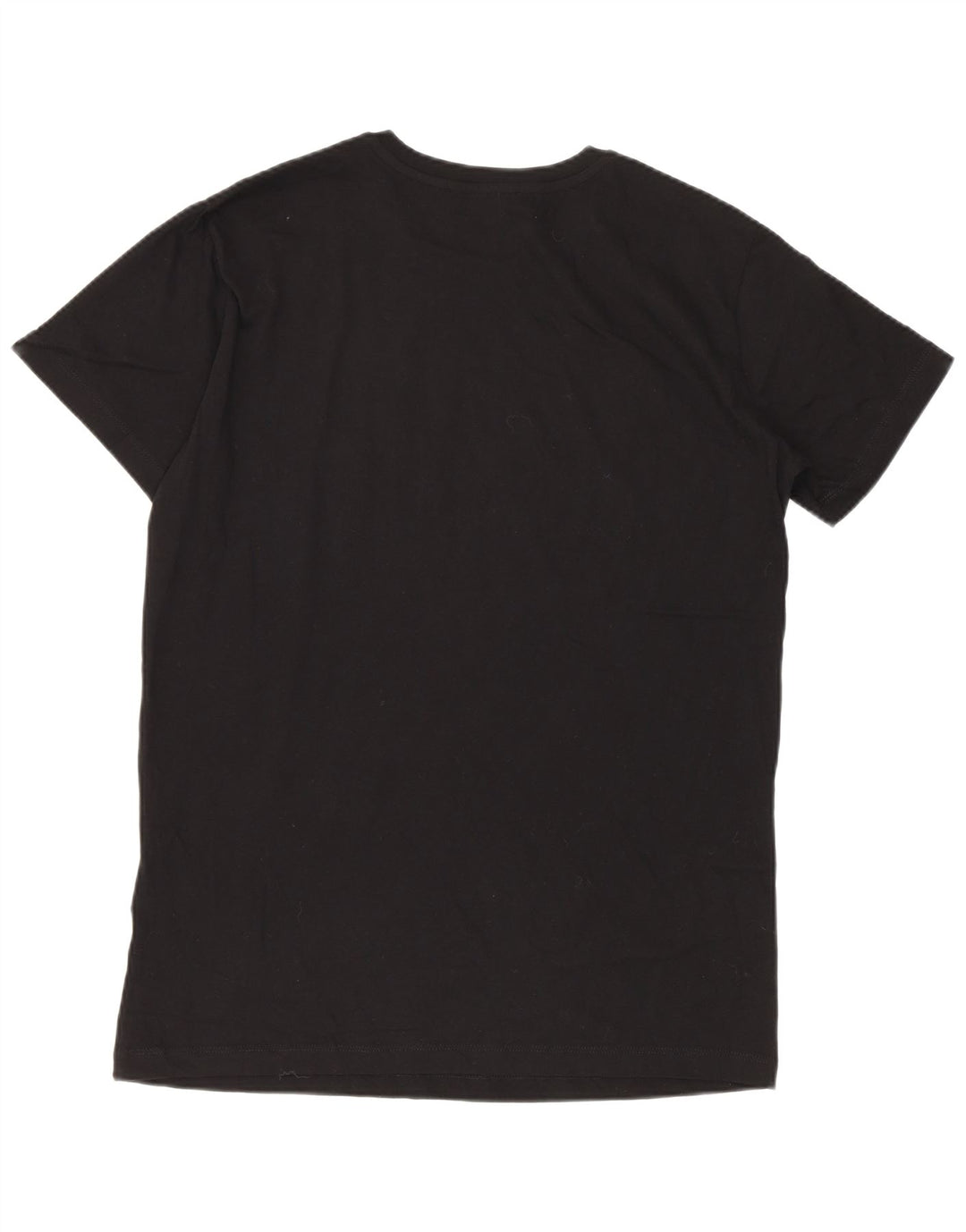T-shirt grafica da uomo Diesel Top piccola in cotone nero