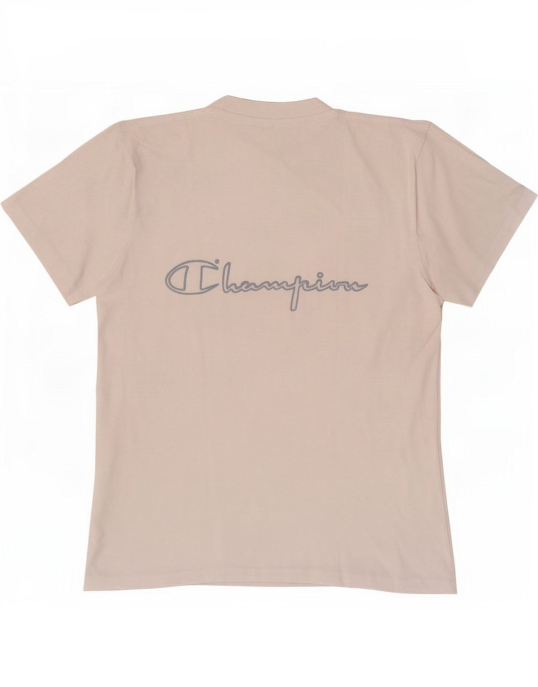 T-shirt grafica da uomo Champion Top piccola in cotone bianco