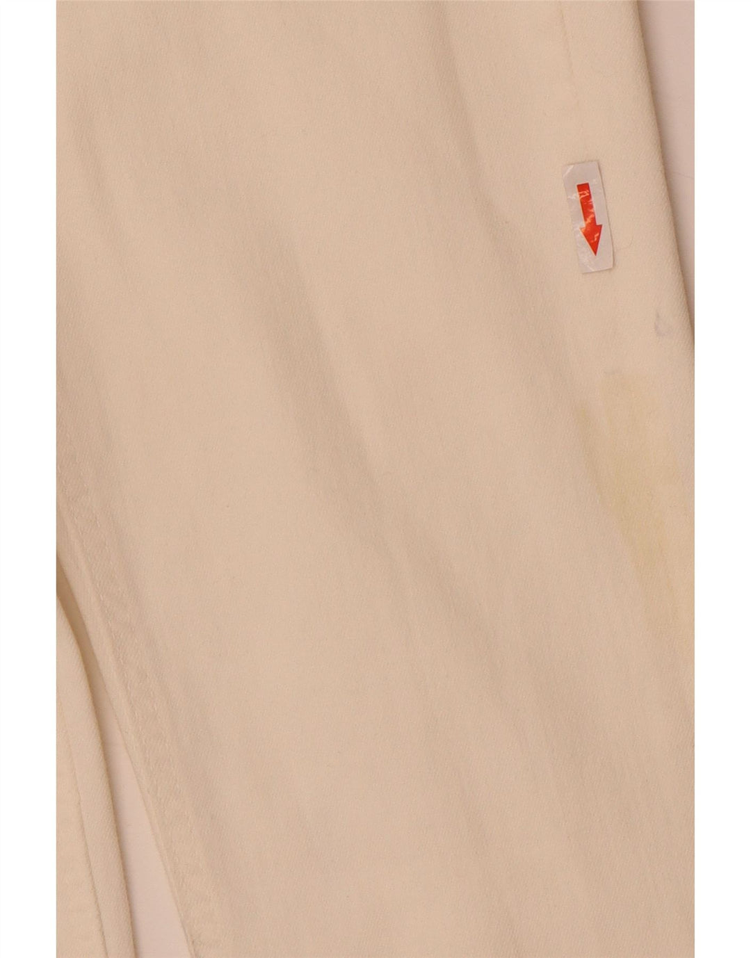 Jeans svasati da donna Zara EU 34 2XS W24 L32 Cotone bianco