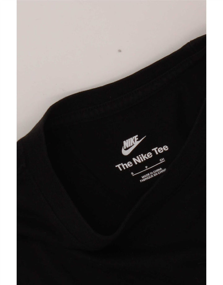 T-shirt Nike da uomo Top Small in cotone nero