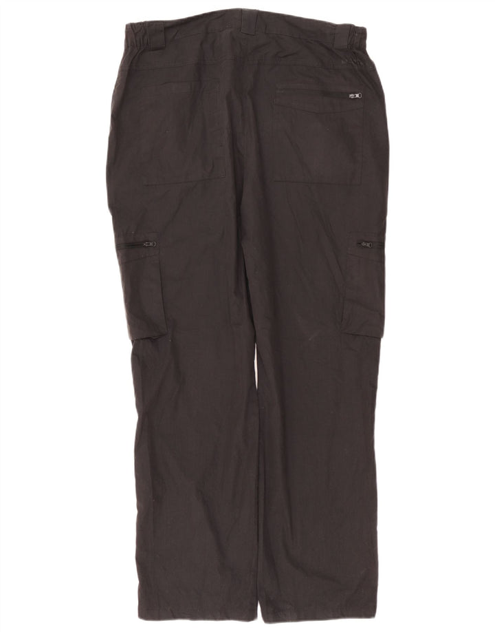 Pantaloni cargo dritti da donna Mountain Warehouse W36 L30 poliestere nero