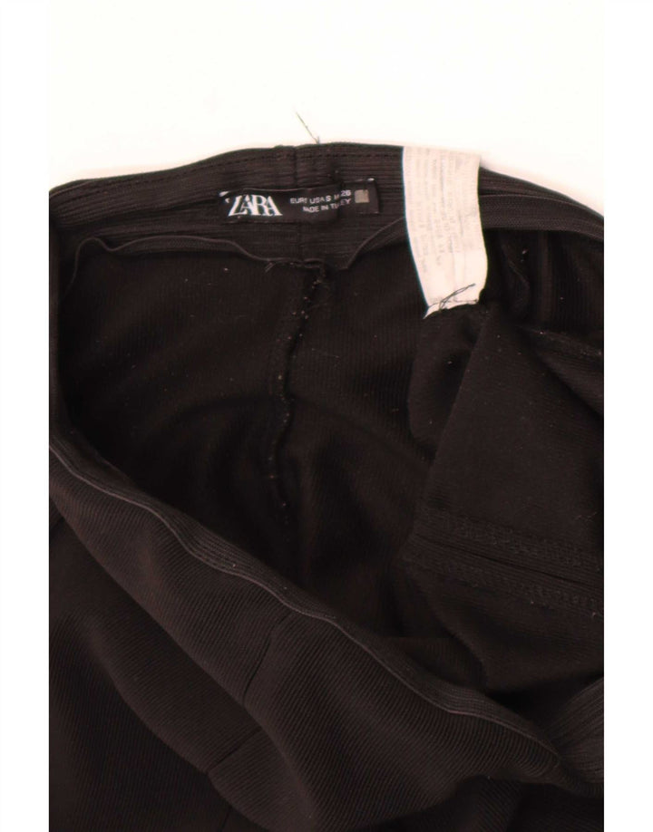 Leggings Zara da donna piccoli in poliestere nero