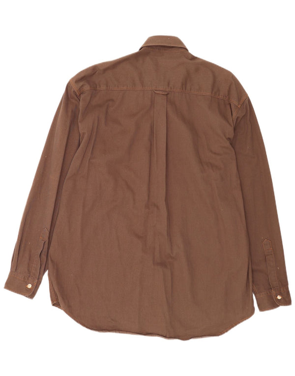 Camicia Invicta Uomo 2XL Cotone Marrone