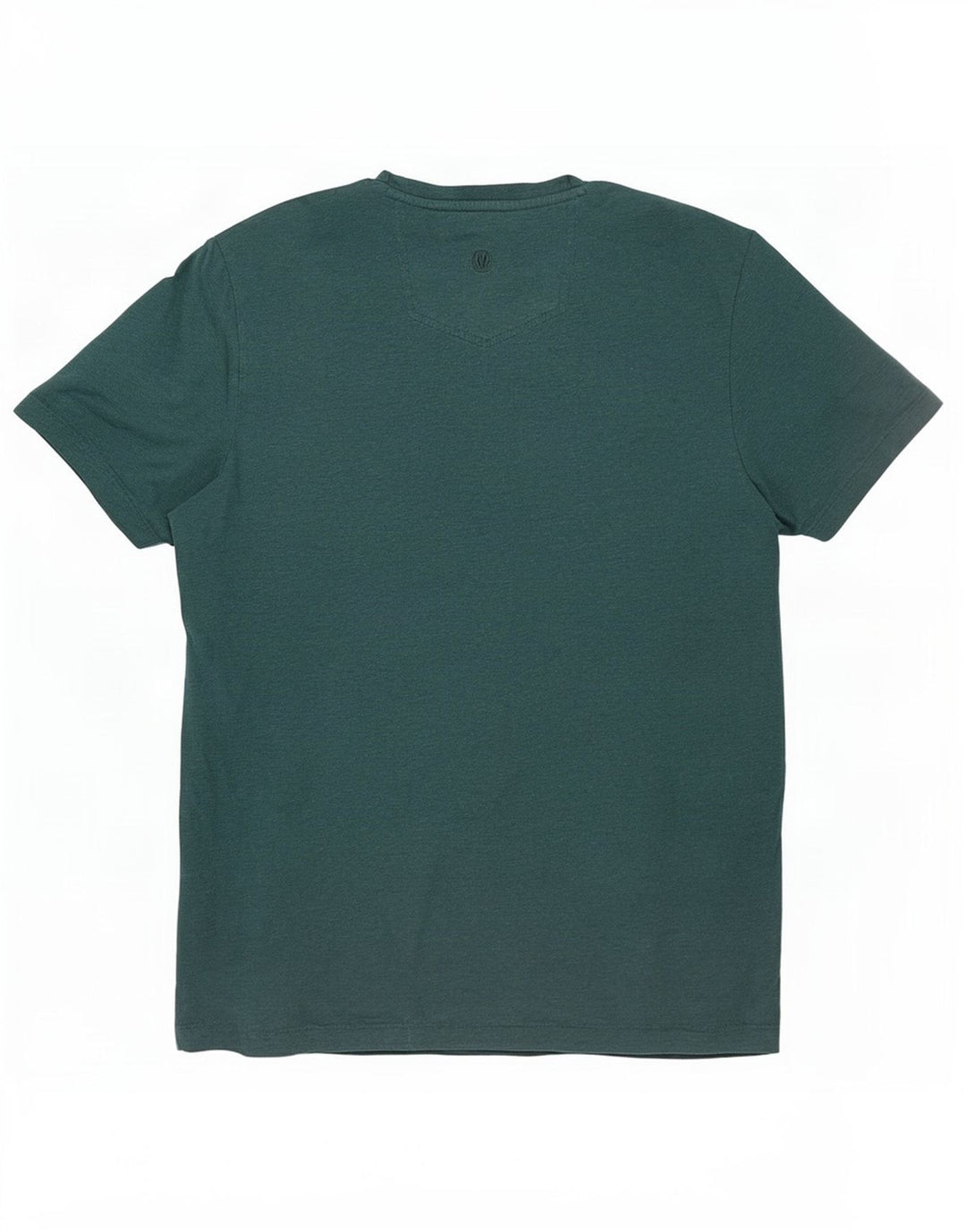 T-shirt grafica da uomo Fat Face Top grande in cotone verde