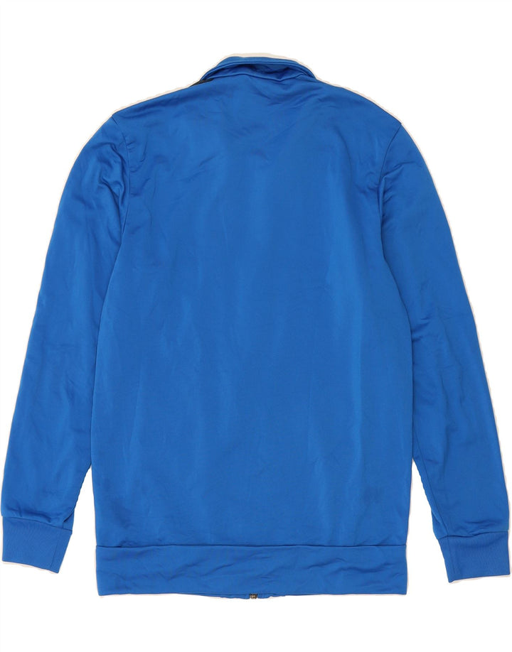 ADIDAS Mens Tracksuit Top Jacket UK 40/42 Medium Blue Colourblock Vintage Adidas and Second-Hand Adidas from Messina Hembry 