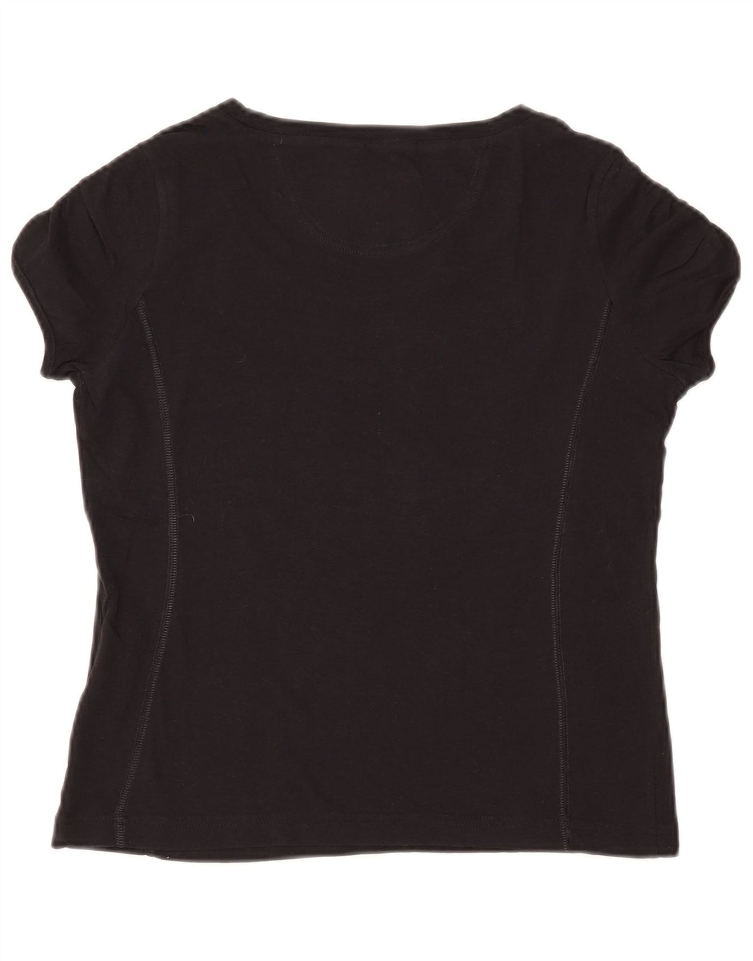 T-shirt grafica CHAMPION da donna Heritage Classics UK 12 media nera