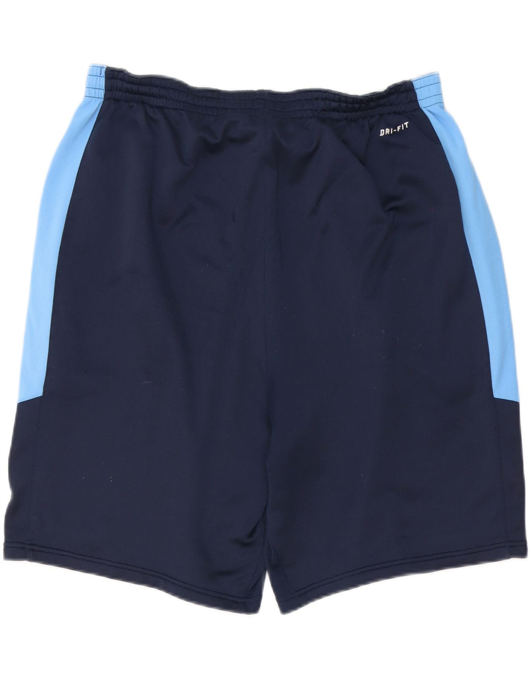 Pantaloncini sportivi NIKE Dri Fit da uomo 2XL Poliestere color block blu navy