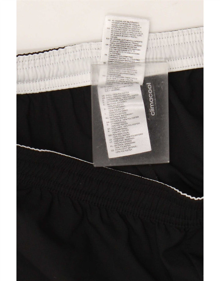 Pantaloncini sportivi Adidas Climacool da donna UK 12/14 Poliestere nero medio