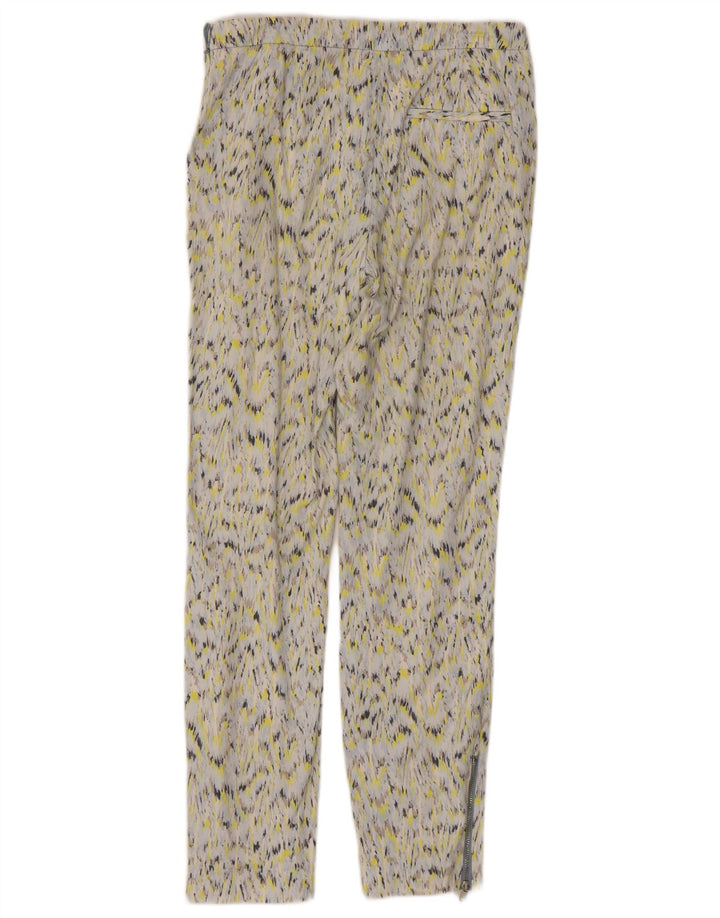 Pantaloni chino da donna con motivo astratto ZARA piccoli W26 L26 multicolore