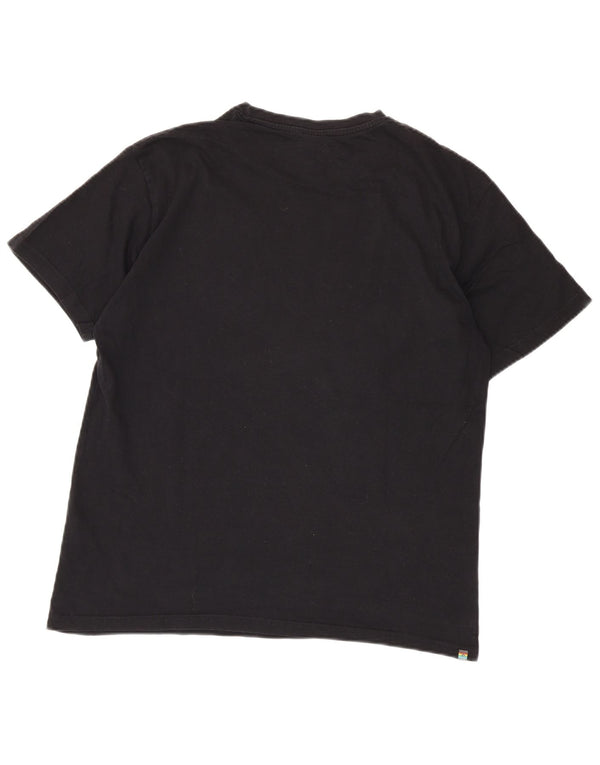 T-shirt grafica da uomo Rip Curl Top in cotone nero medio