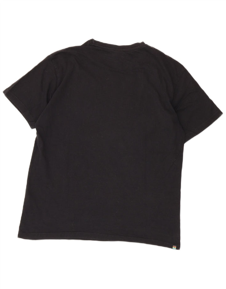 T-shirt grafica da uomo Rip Curl Top in cotone nero medio