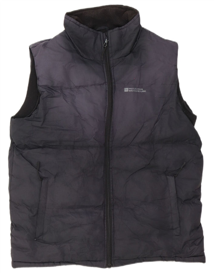 MOUNTAIN WAREHOUSE Gilet imbottito da uomo UK 38 medio poliestere blu navy