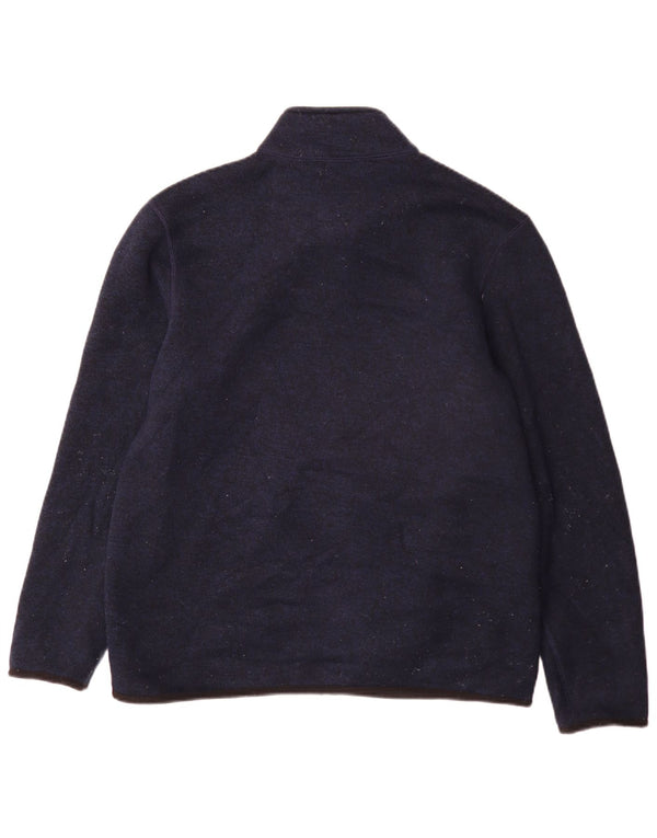 Giacca da ginnastica da uomo Marks & Spencer grande in poliestere blu navy