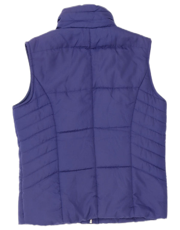 Gilet imbottito da donna Kappa UK 14 poliestere viola medio