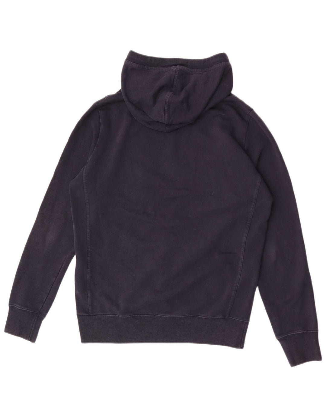 Felpa con cappuccio grafica da uomo Converse, cotone medio blu navy