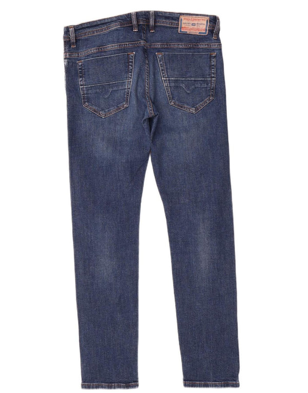Jeans skinny da uomo Diesel W33 L32 in cotone blu