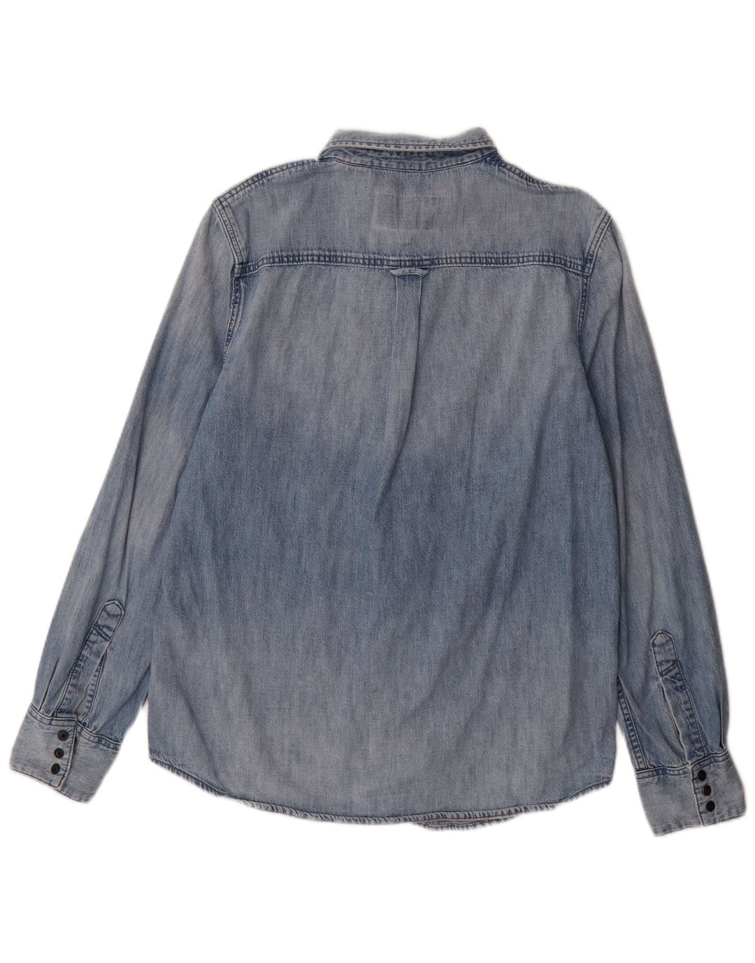 Camicia di jeans da uomo Superdry XL in cotone blu