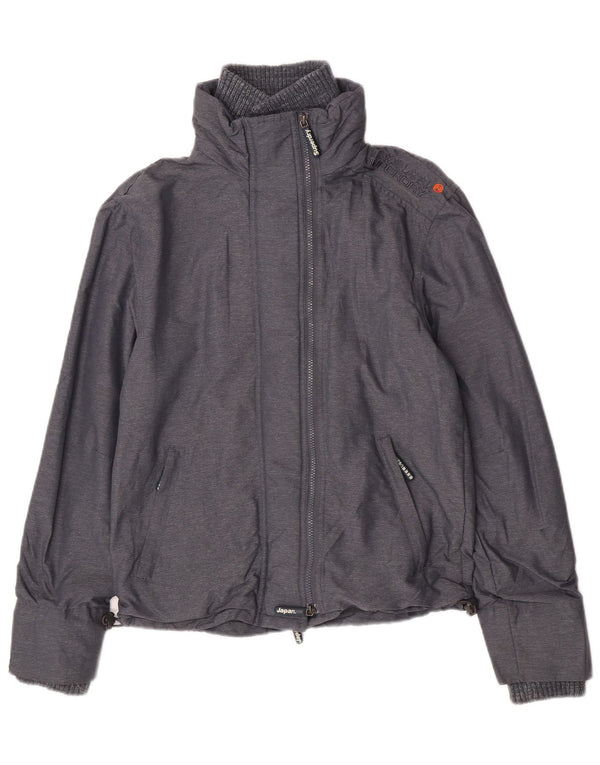 Giacca a vento da donna The Windcheater Superdry UK 10 piccola grigia
