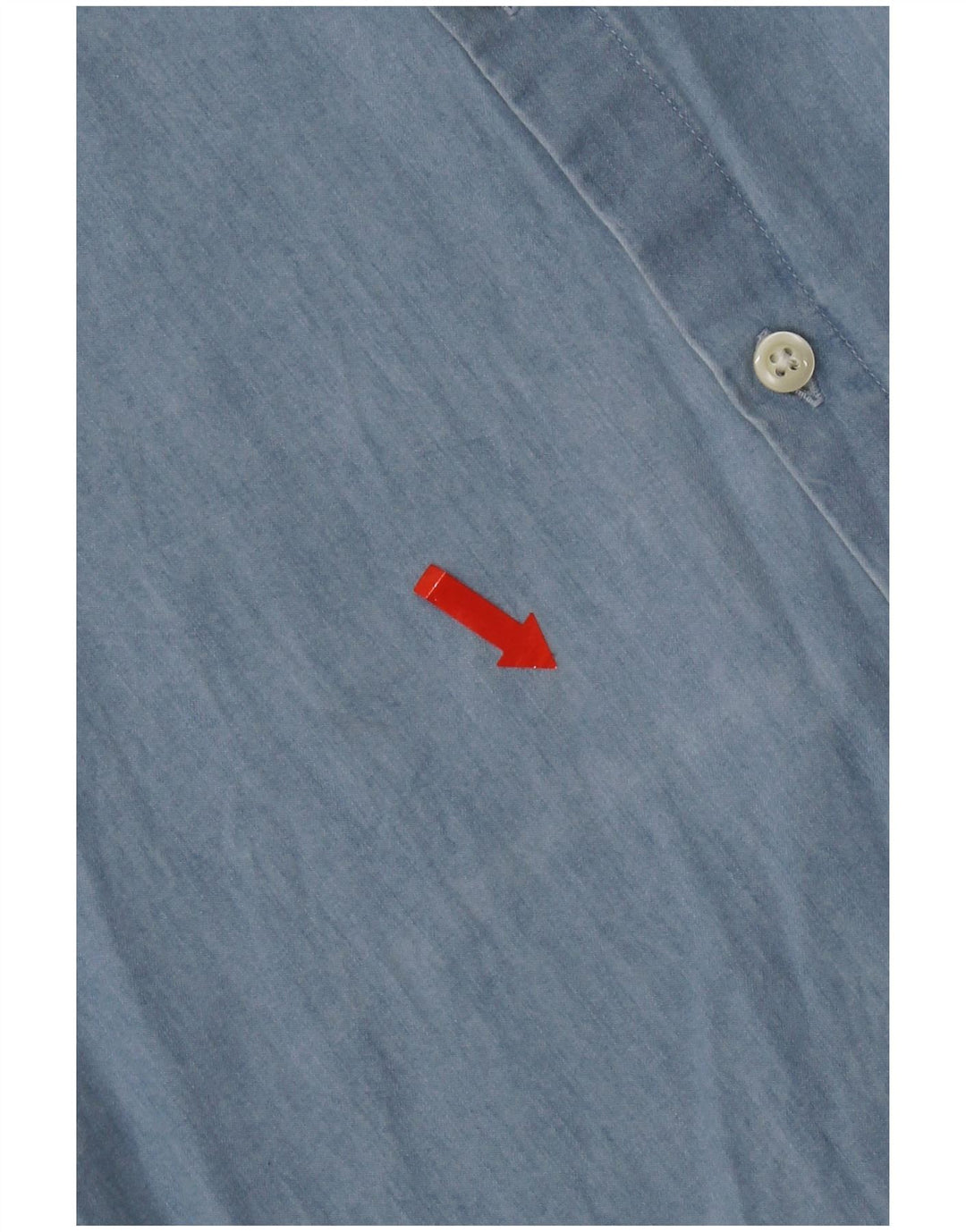 Camicia in denim dalla vestibilità rilassata da uomo Jack Wills in cotone blu medio
