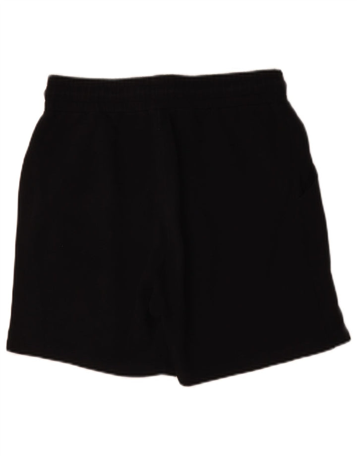 Pantaloncini da bagno da uomo Calvin Klein medio cotone nero