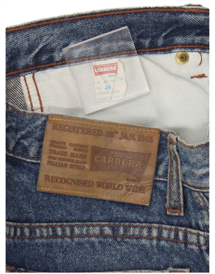Jeans slim da uomo Carrera IT 46 piccolo W26 L32 cotone blu
