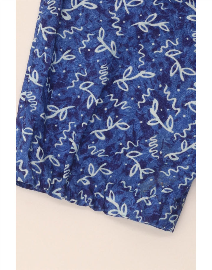 Pantaloni da tuta da uomo Great Escapes blu medio floreale