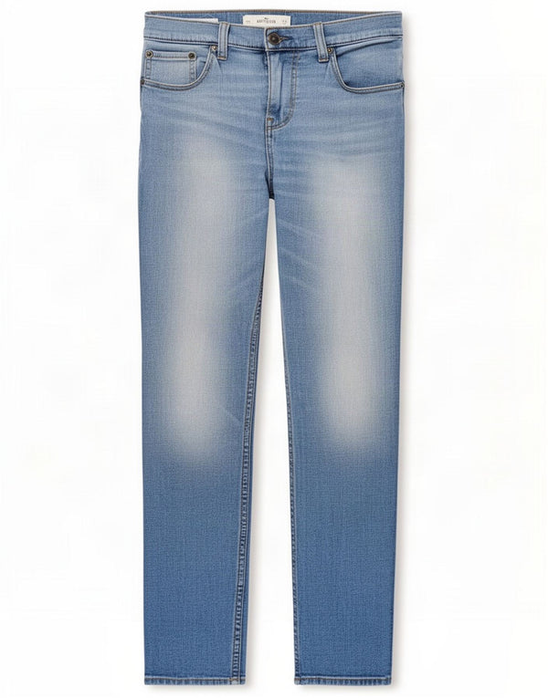 Hollister Jeans slim da uomo W31 L32 Blu Cotone