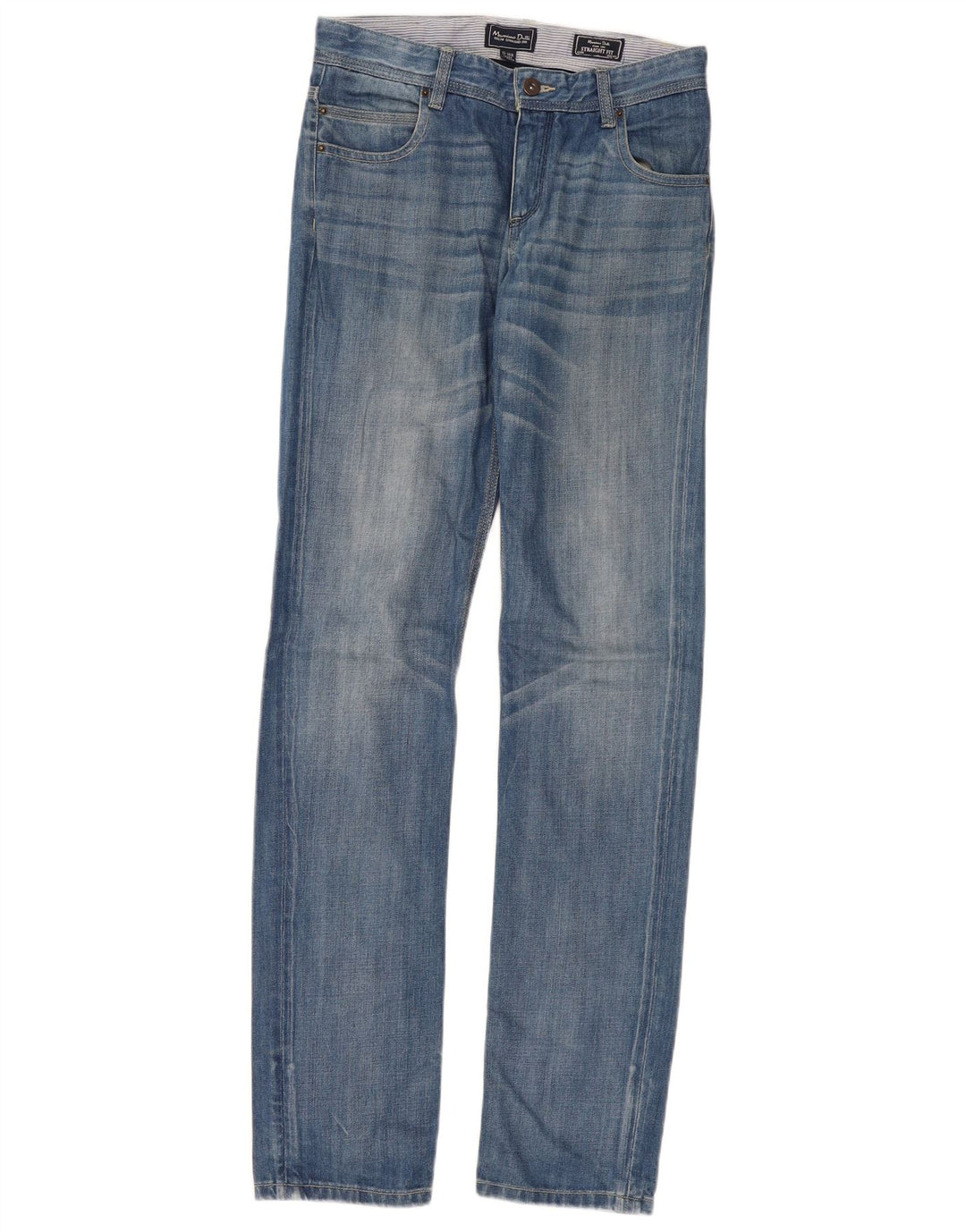Jeans dritti da ragazzo Massimo Dutti 13-14 anni W30 L34 Blu