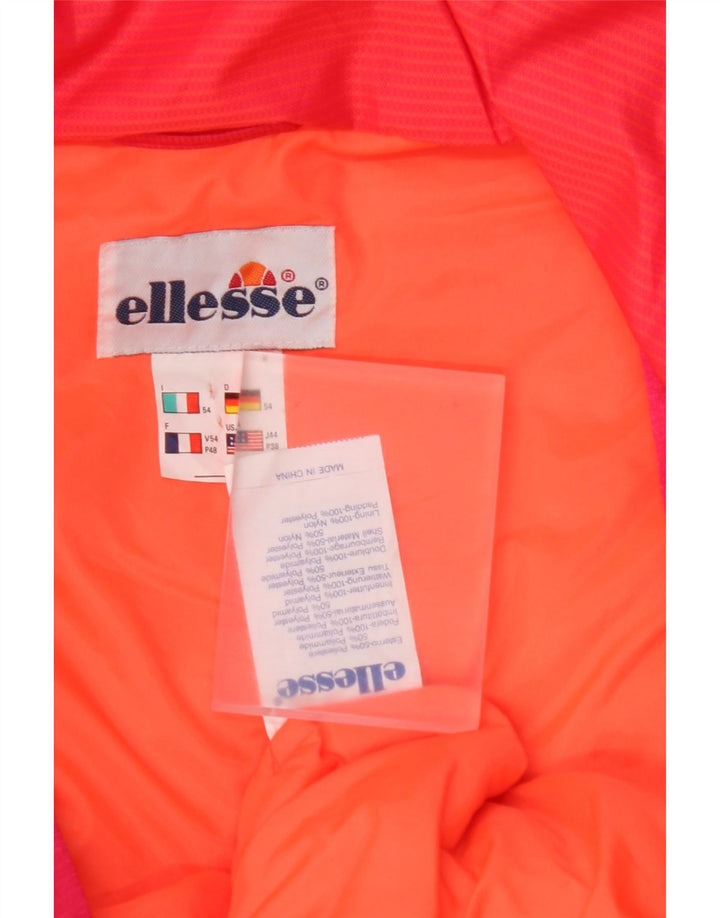 Tuta da sci da uomo ELLESSE IT 54 XL Poliestere color block rosa