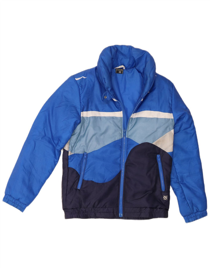 Giacca imbottita da donna Maier EU 36 Small Blu Colourblock in poliammide