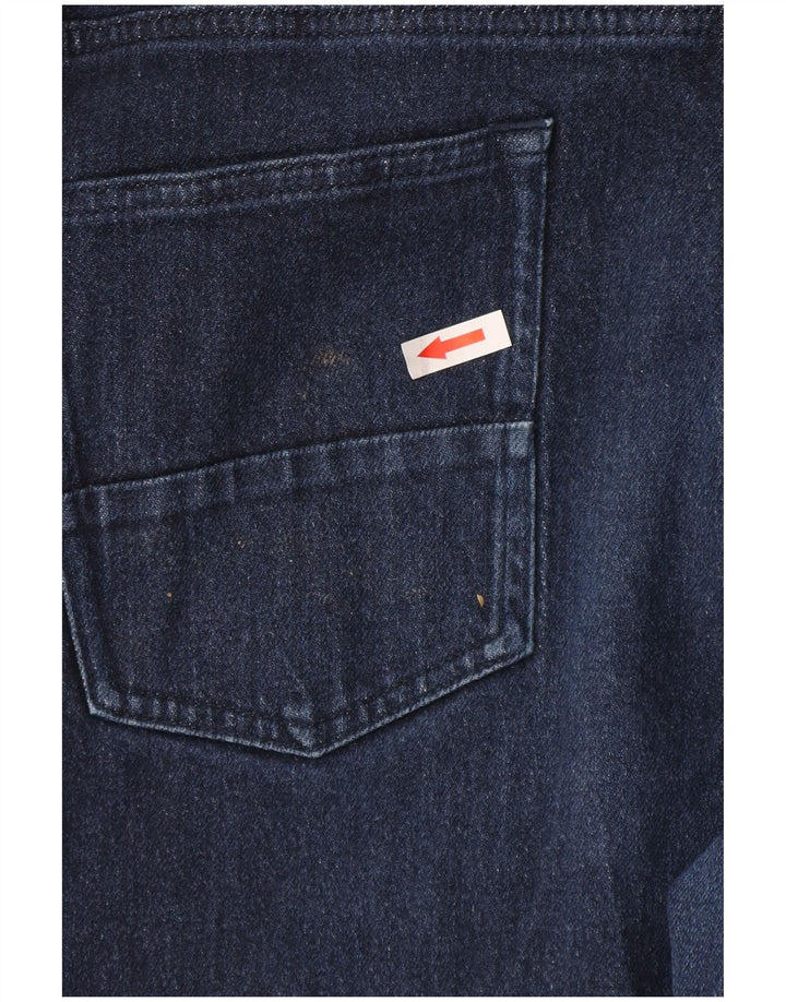 Jeans affusolati da uomo Massimo Dutti W38 L28 cotone blu navy