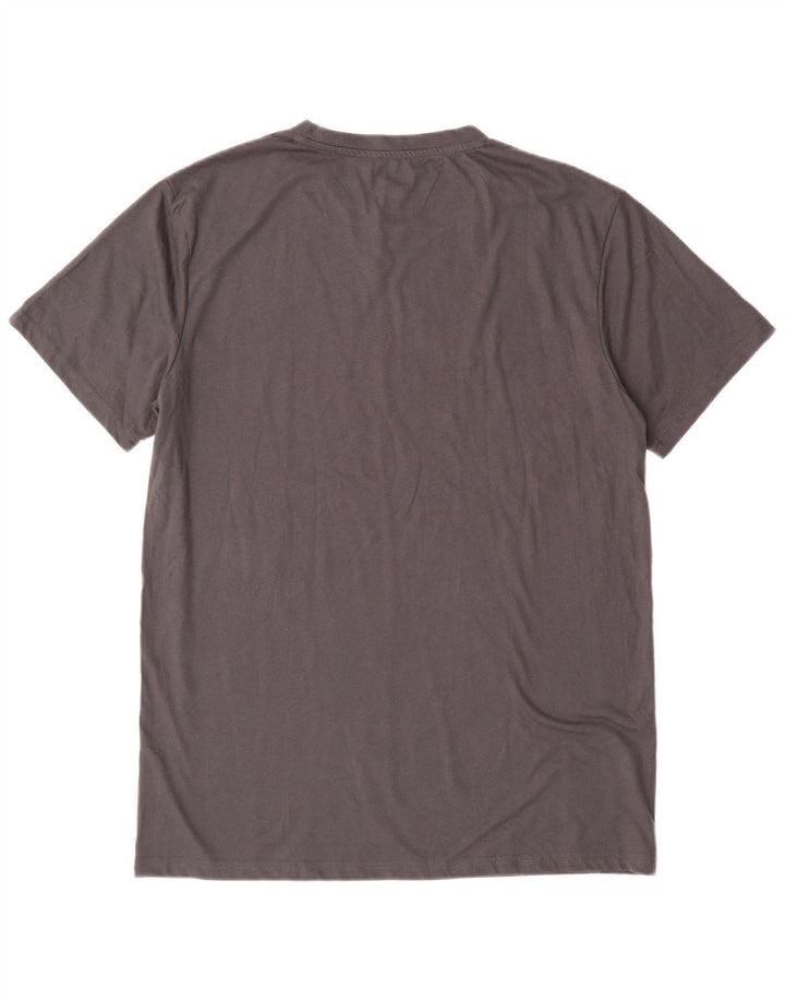 T-shirt da uomo PUMA Top Large in cotone grigio
