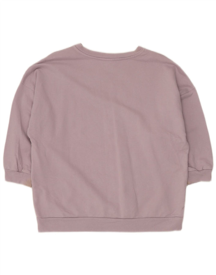 Maglione da donna con grafica oversize ALL SAINTS UK 10 piccolo viola