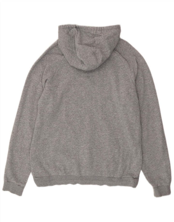 Felpa con cappuccio da uomo UNDER ARMOUR grande cotone chiazzato grigio