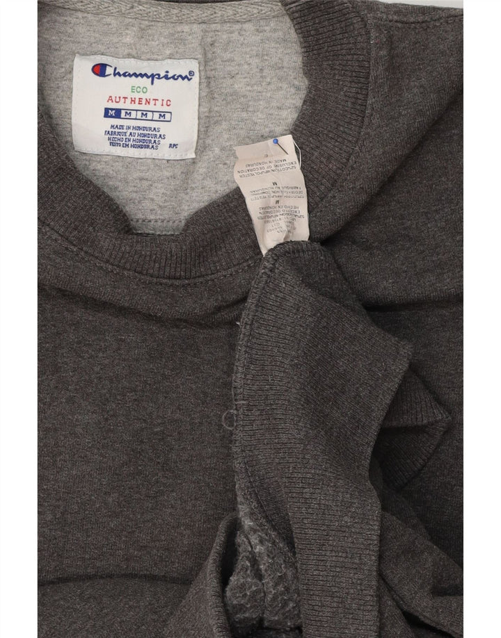 Felpa da uomo Champion in cotone grigio medio